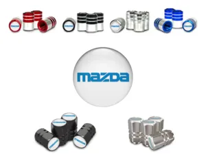 Mazda Cappelli valvola Cerchi Camion Design Elegante